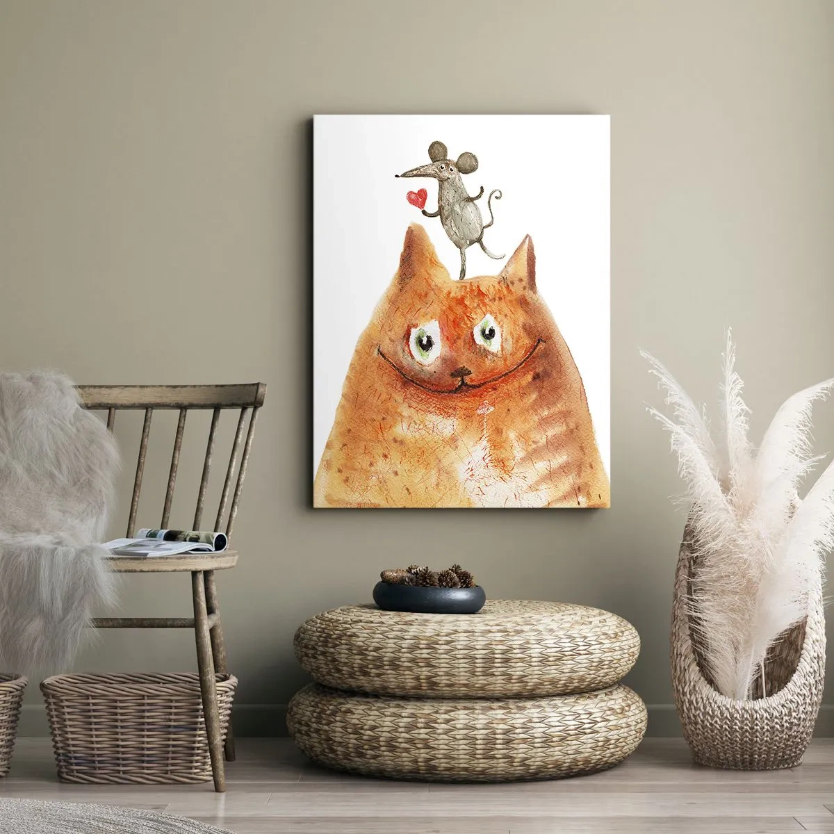 Tablou pe pânză - Paradoxurile iubirii - 55x100 cm