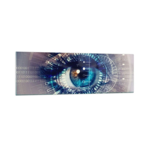 Tablou pe sticlă - Crezi că mă cunoști - 160x50 cm