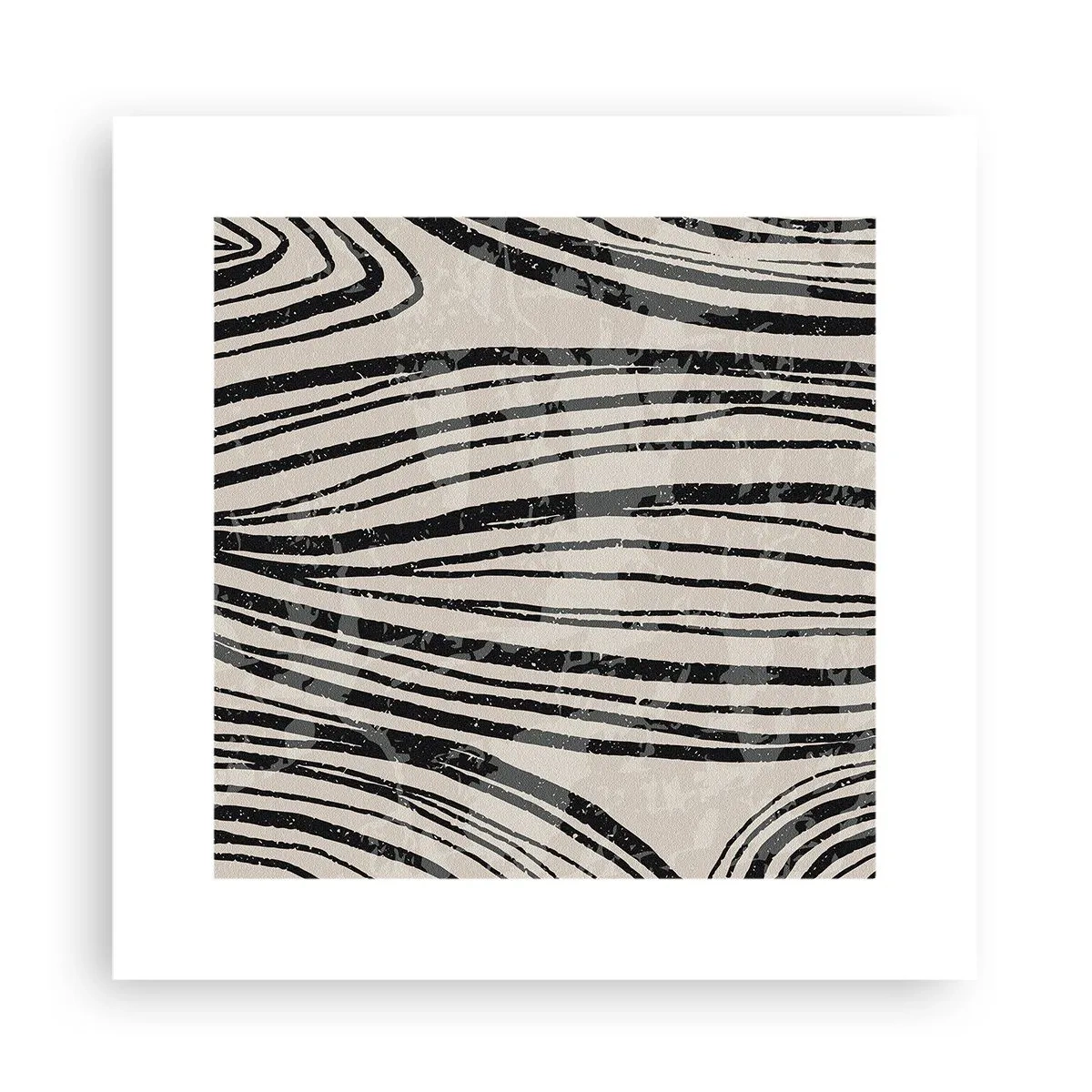 Poster - Deversare de linii - 30x30 cm