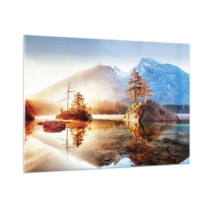 Tablou pe sticlă - Natura într-o nouă lumină - 100x70 cm