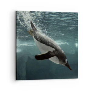 Tablou pe pânză - Bun venit în lumea mea - 70x70 cm