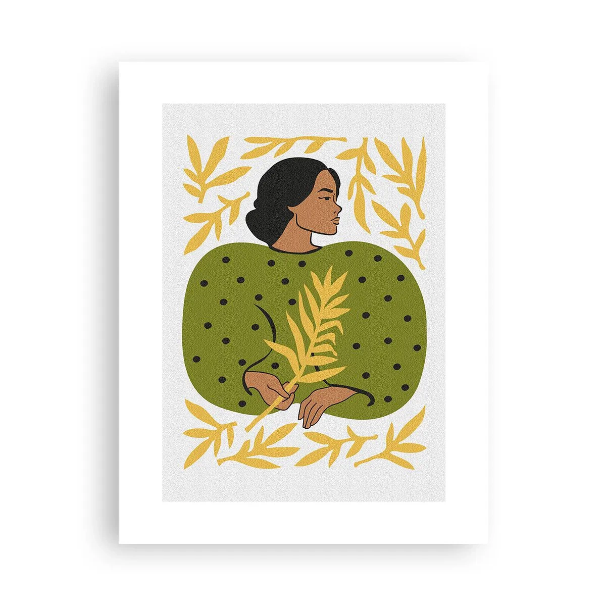 Poster - Fata hawaiiană - 30x40 cm