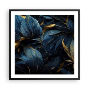 Poster în ramă neagră - Căptușită cu aur - 60x60 cm