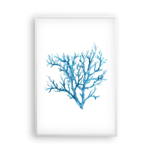 Poster în ramă albă - Filigranul marin - 61x91 cm