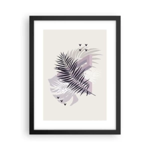 Poster în ramă neagră - Umbra unei umbre - 30x40 cm