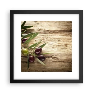 Poster în ramă neagră - Direct din natură - 30x30 cm