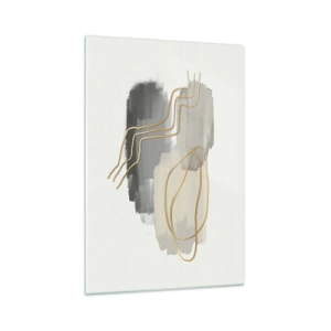 Tablou pe sticlă - Persistență și mișcare - 70x100 cm