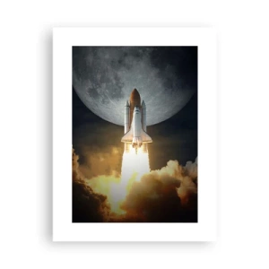 Poster - Începutul unei aventuri nepământene - 30x40 cm