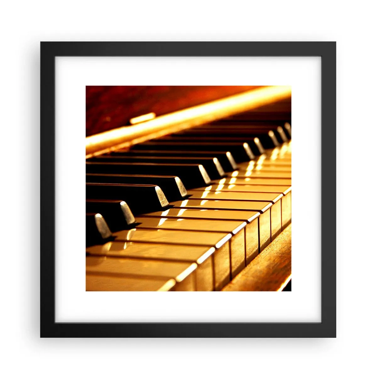 Poster în ramă neagră - Posibilități nelimitate - 30x30 cm
