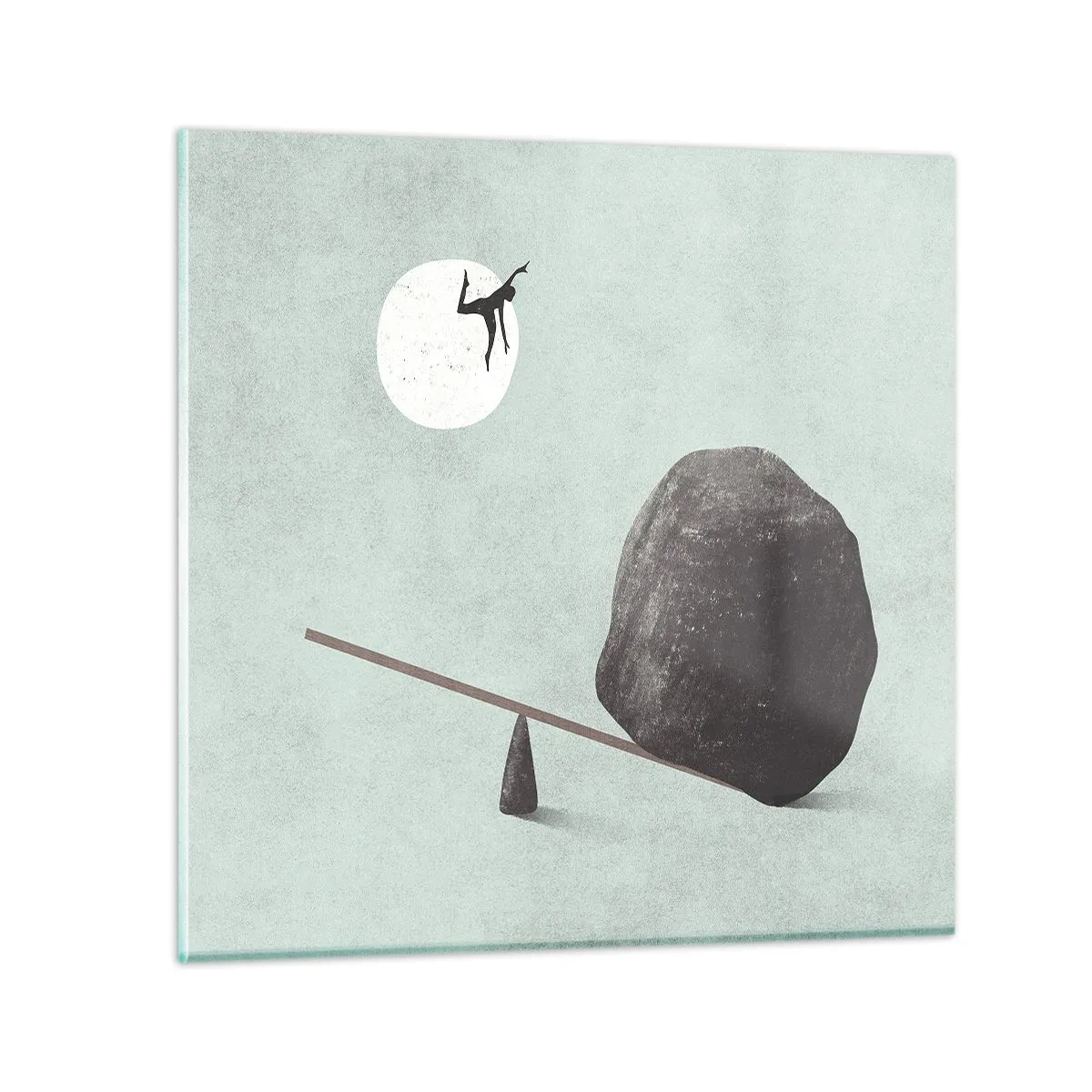 Tablou pe sticlă - Visul îndeplinit - 60x60 cm