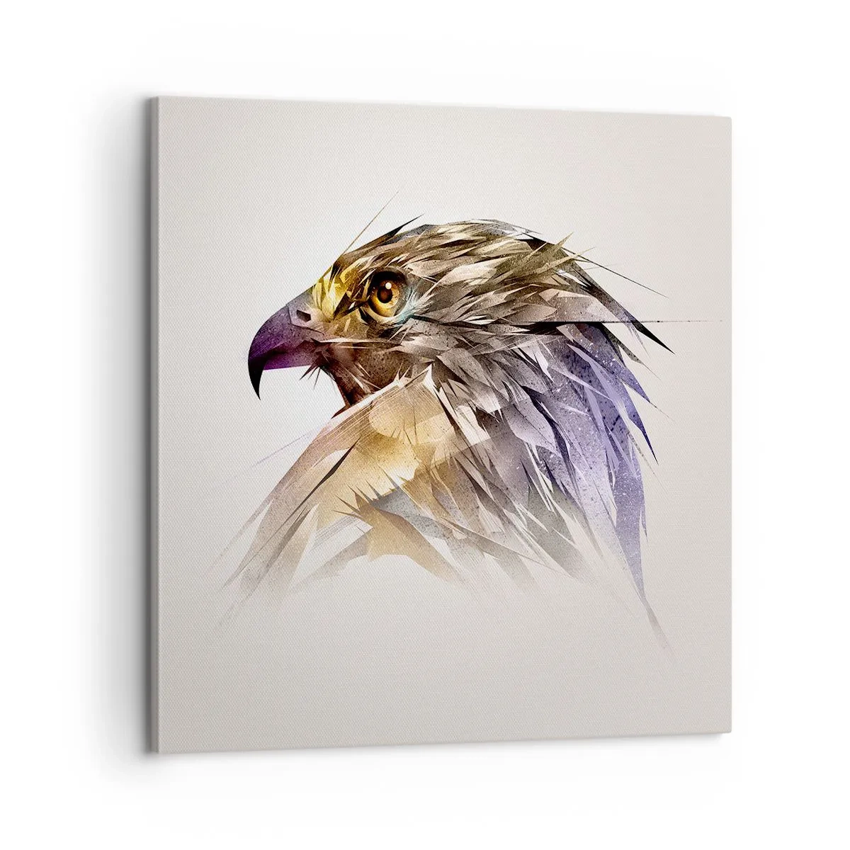 Tablou pe pânză - Portretul unui războinic - 60x60 cm