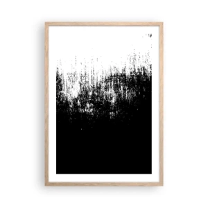 Poster în ramă de stejar deschis - Iar câștigătorul este... - 50x70 cm