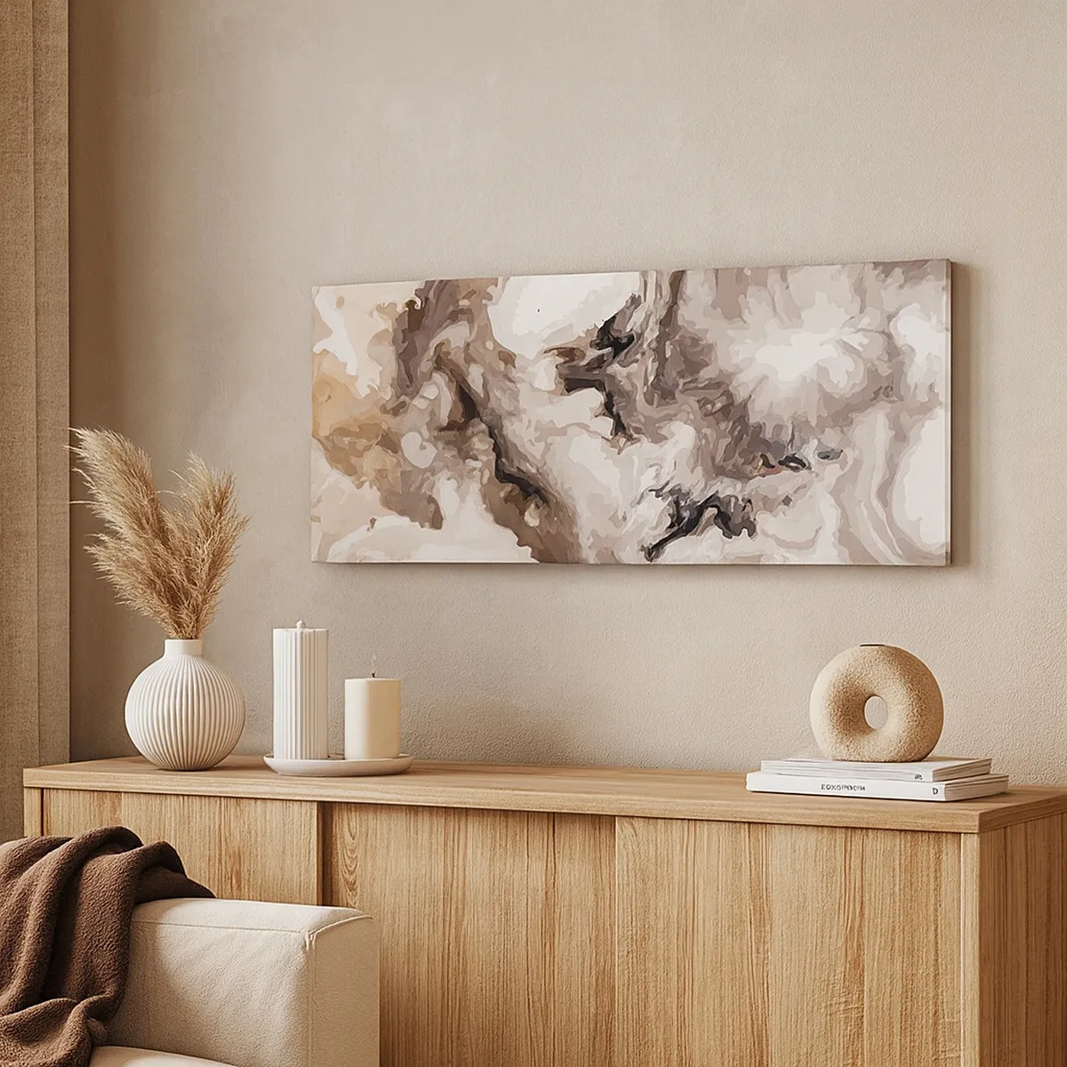 Tablou pe pânză - Nașterea unei galaxii - 30x30 cm