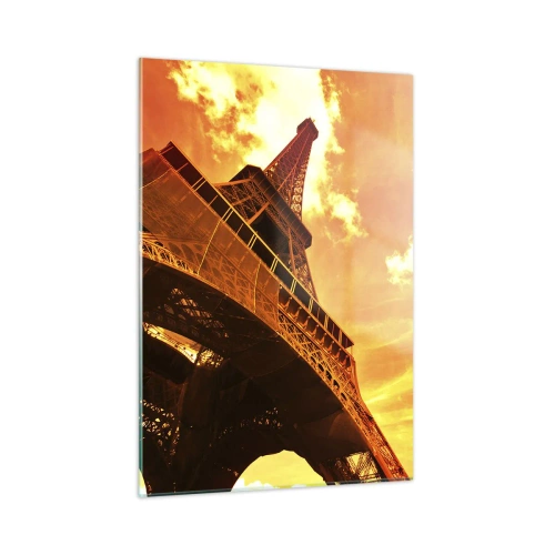 Tablou pe sticlă - Monumental, pentru că aurit de soare - 50x70 cm