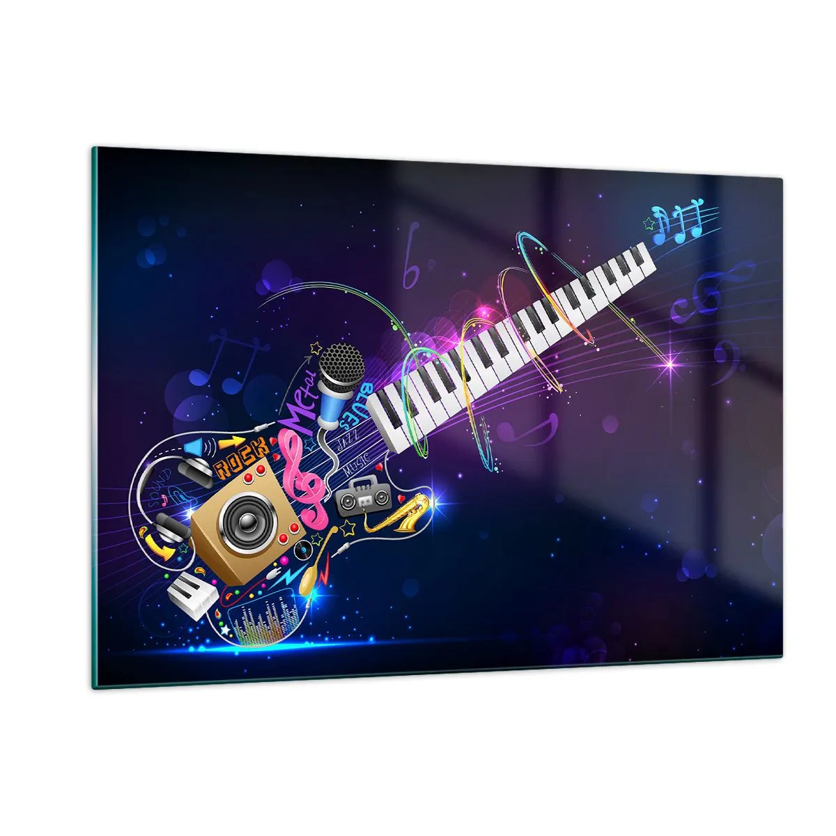 Tablou pe sticlă - Și totul este în regulă - 120x80 cm