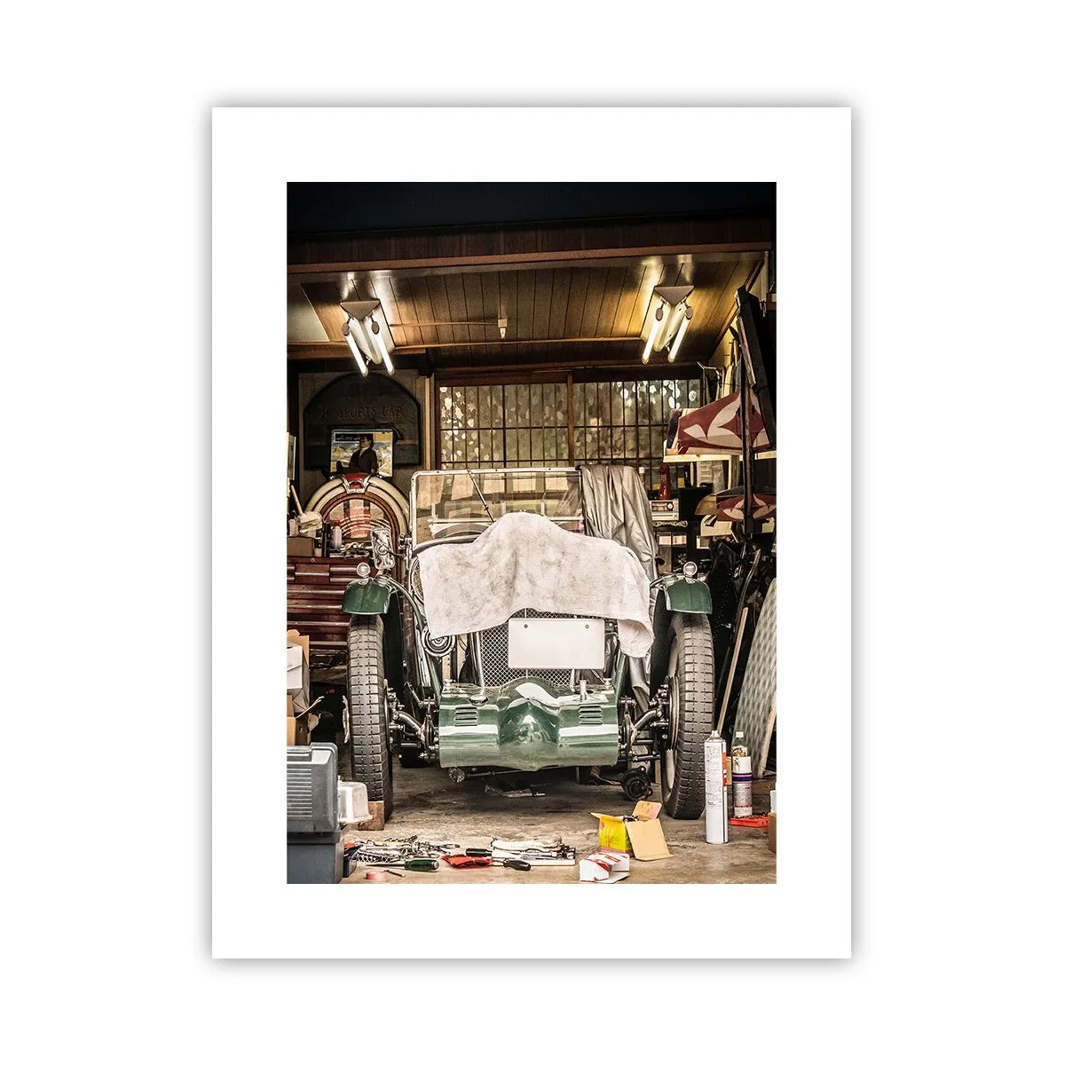 Poster - Înapoi în trecut - 30x40 cm