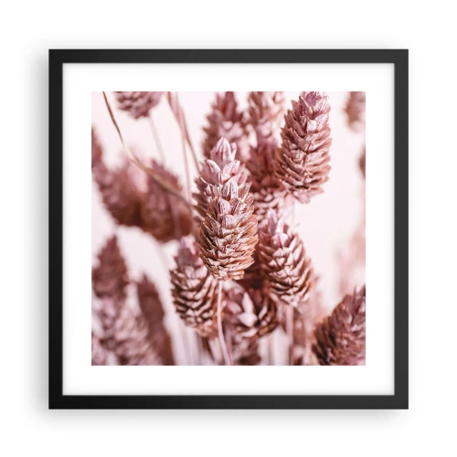 Poster în ramă neagră - Aparent discrete - 40x40 cm