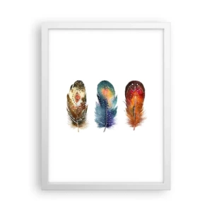 Poster în ramă albă - Ritualuri, rituri, mistere - 30x40 cm