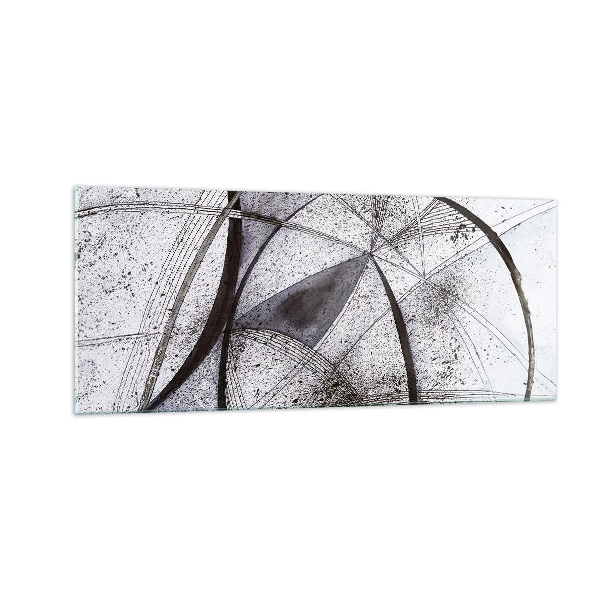 Tablou pe sticlă - O fantezie futuristă - 100x40 cm