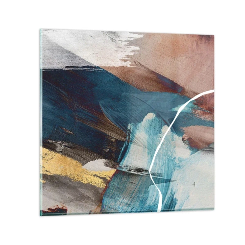 Tablou pe sticlă - Cu fler și energie - 60x60 cm