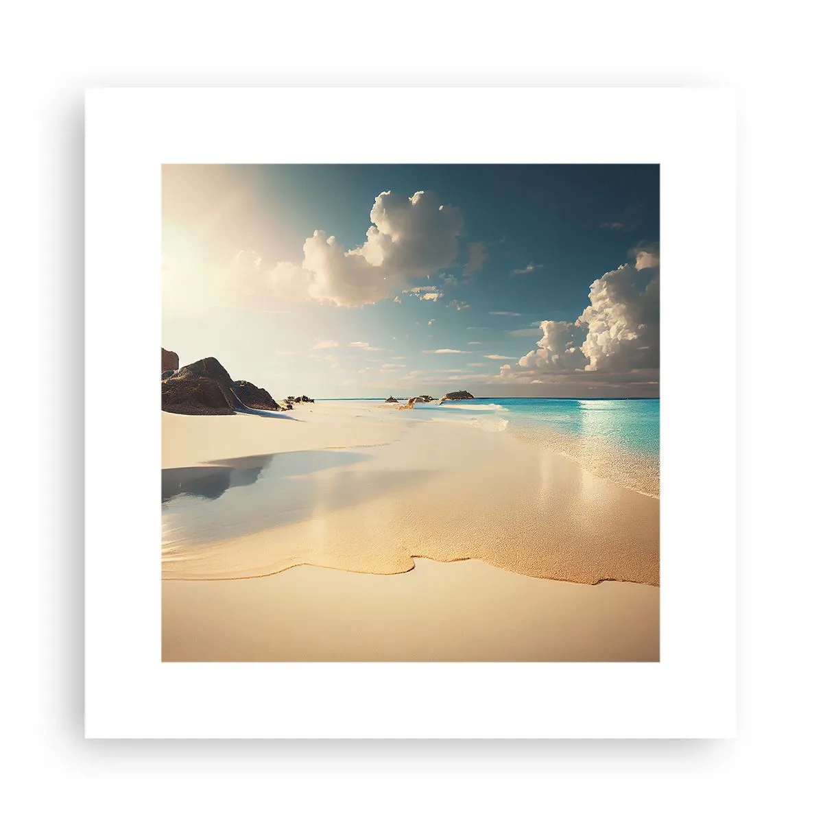 Poster - O zi de vis - 30x30 cm