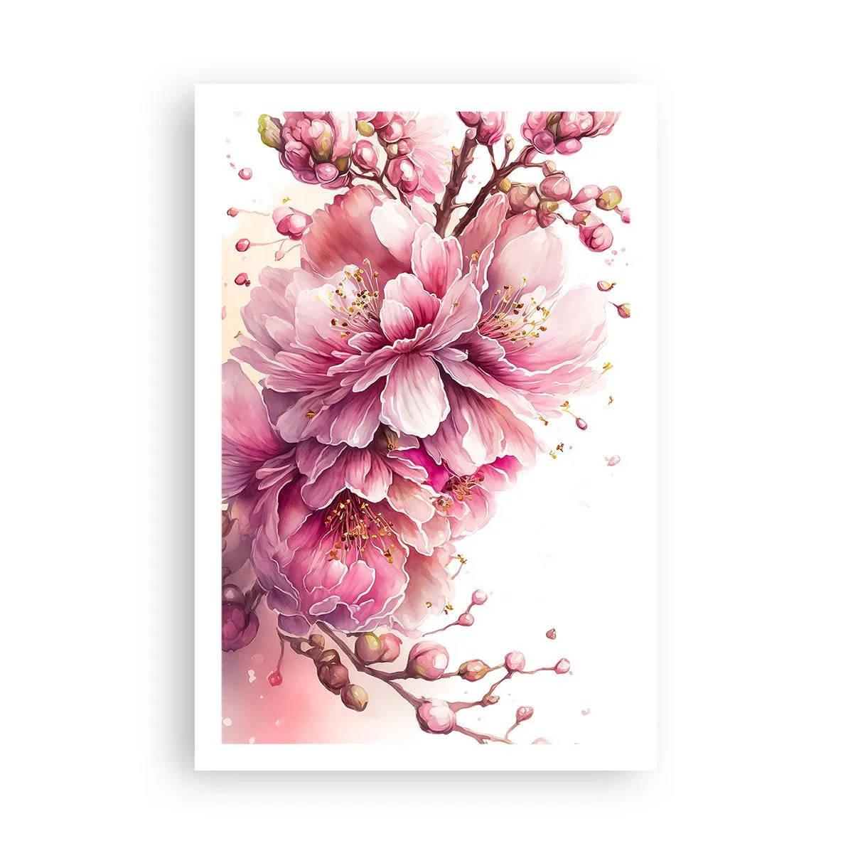 Poster - Flori de cireș - 61x91 cm