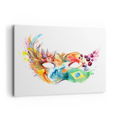 Tablou pe pânză - Brazilia salută cu samba - 120x80 cm
