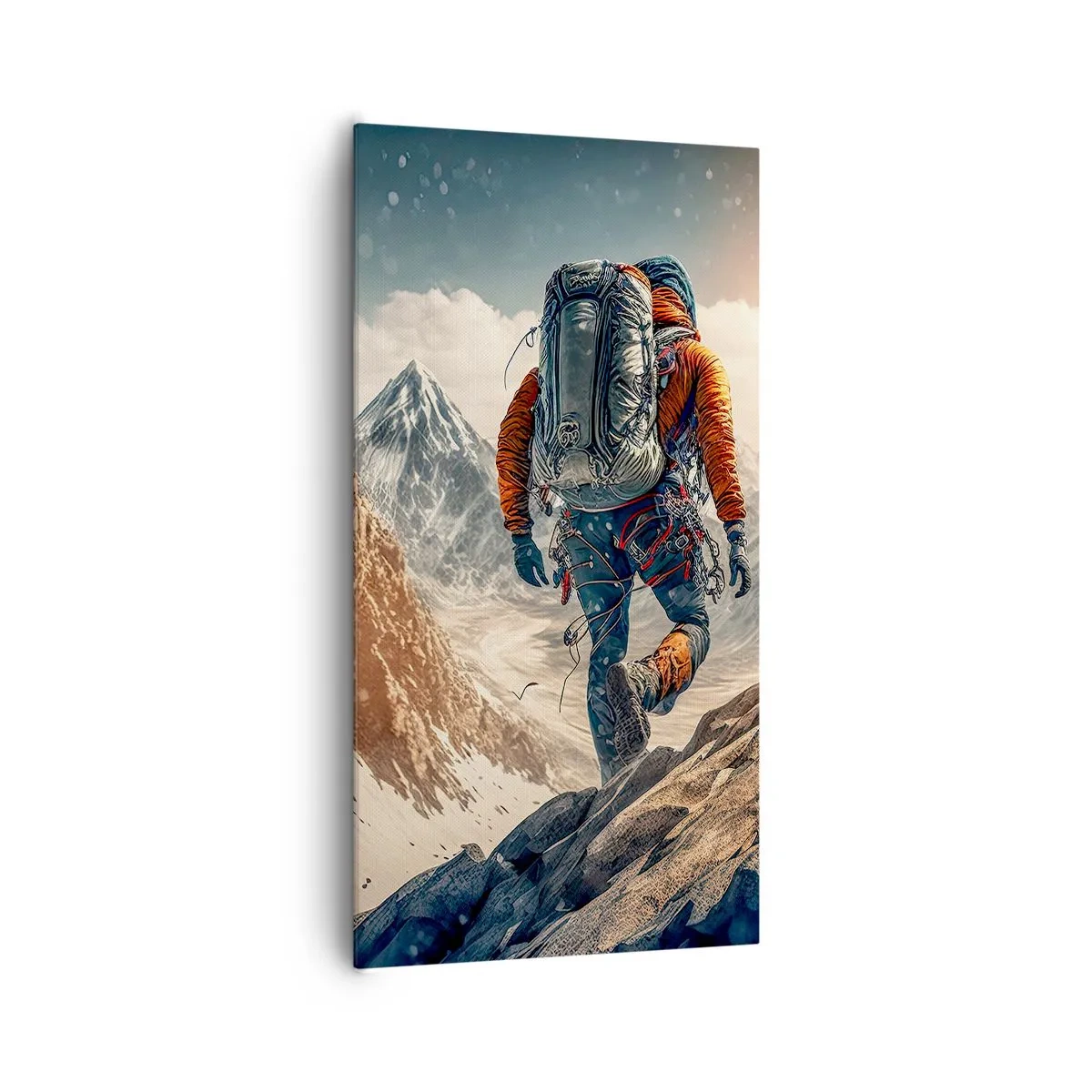 Tablou pe pânză - Războinic singuratic - 65x120 cm