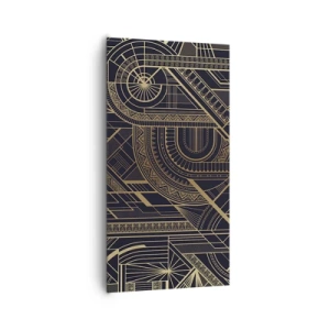 Tablou pe pânză - Concepte, idei, planuri - 65x120 cm