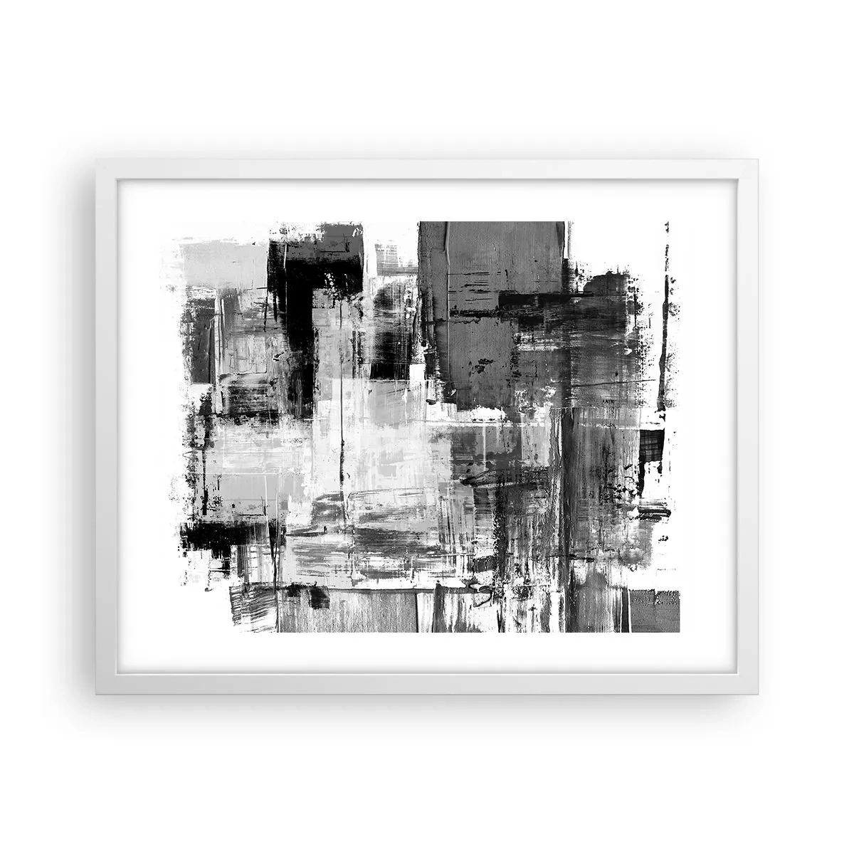 Poster în ramă albă - Griul este frumos - 50x40 cm