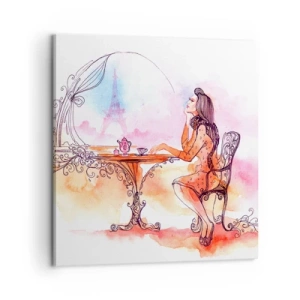 Tablou pe pânză - Șic parizian - 60x60 cm