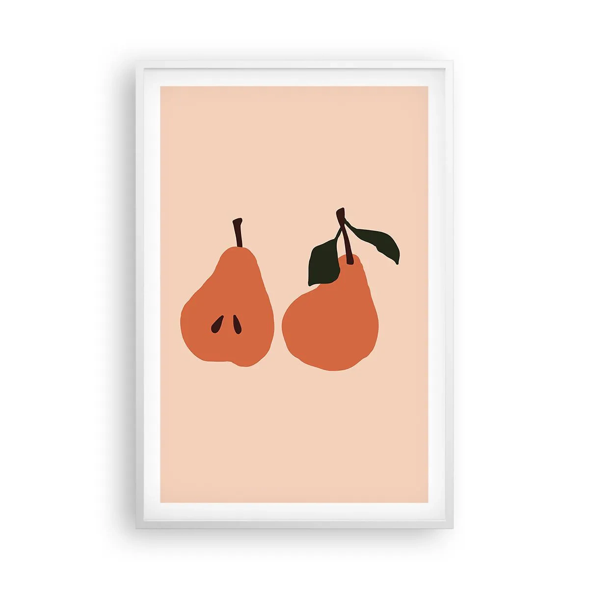 Poster în ramă albă - Dulceața în sine - 61x91 cm