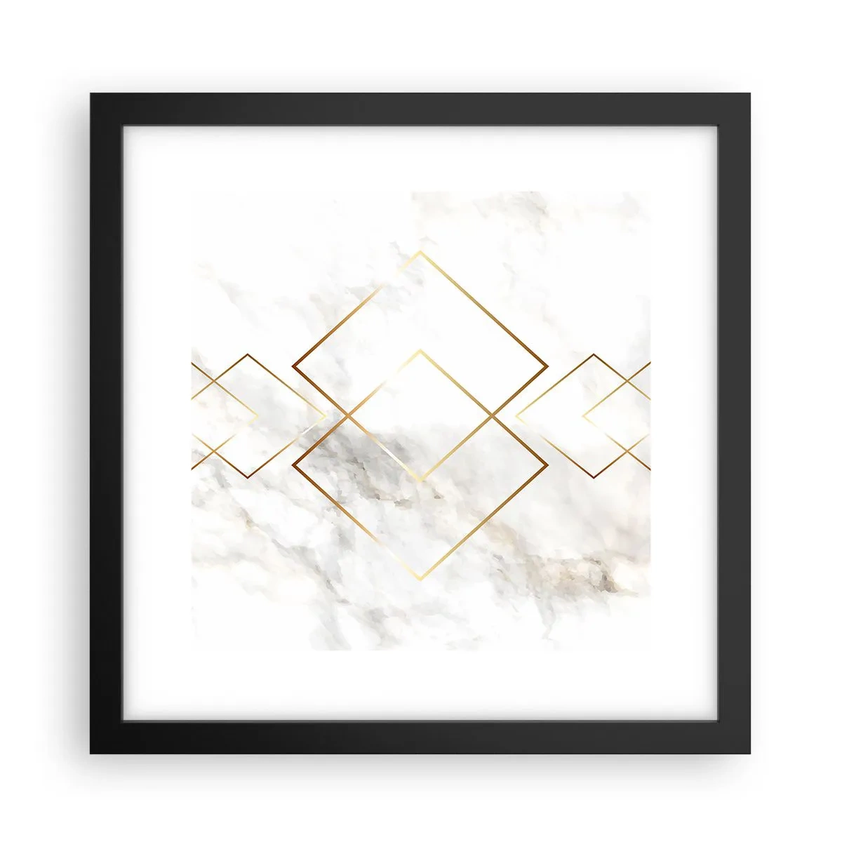 Poster în ramă neagră - Vedere spre infinit - 30x30 cm