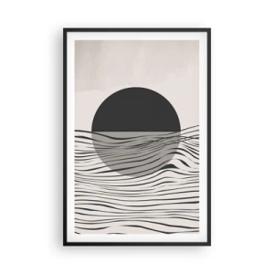 Poster în ramă neagră - Semicompunere - 61x91 cm