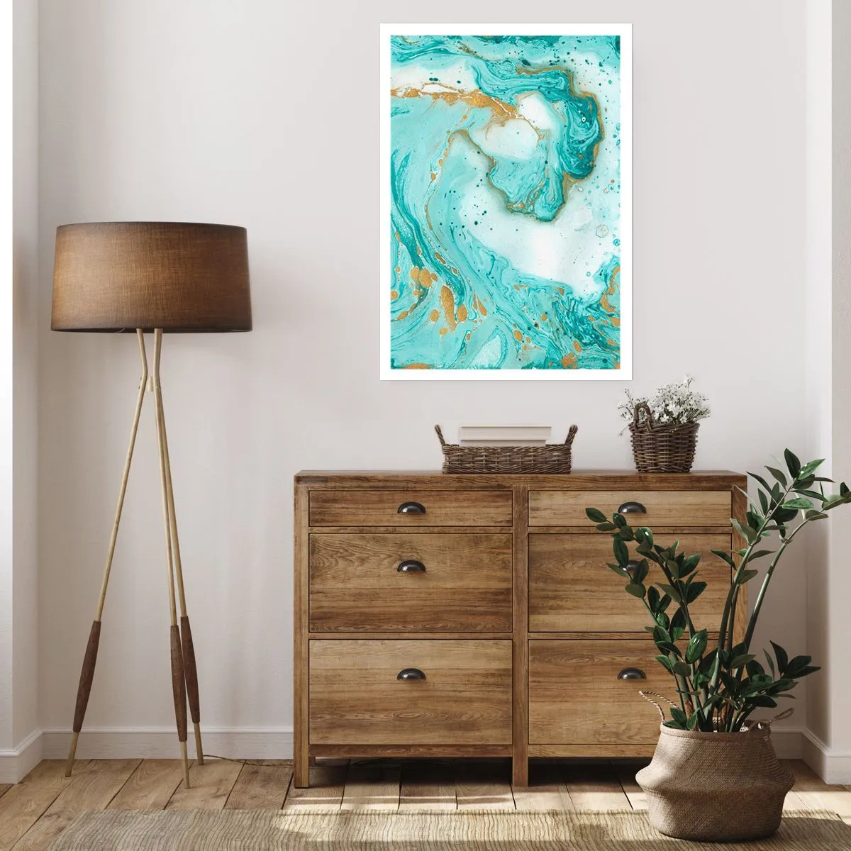 Poster - Sub marele val al perioadei Edo - 70x100 cm