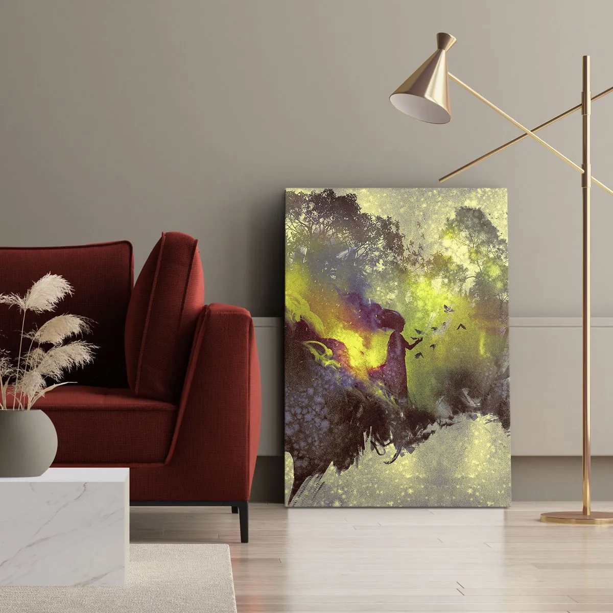 Tablou pe pânză - Mama Natură - 70x100 cm
