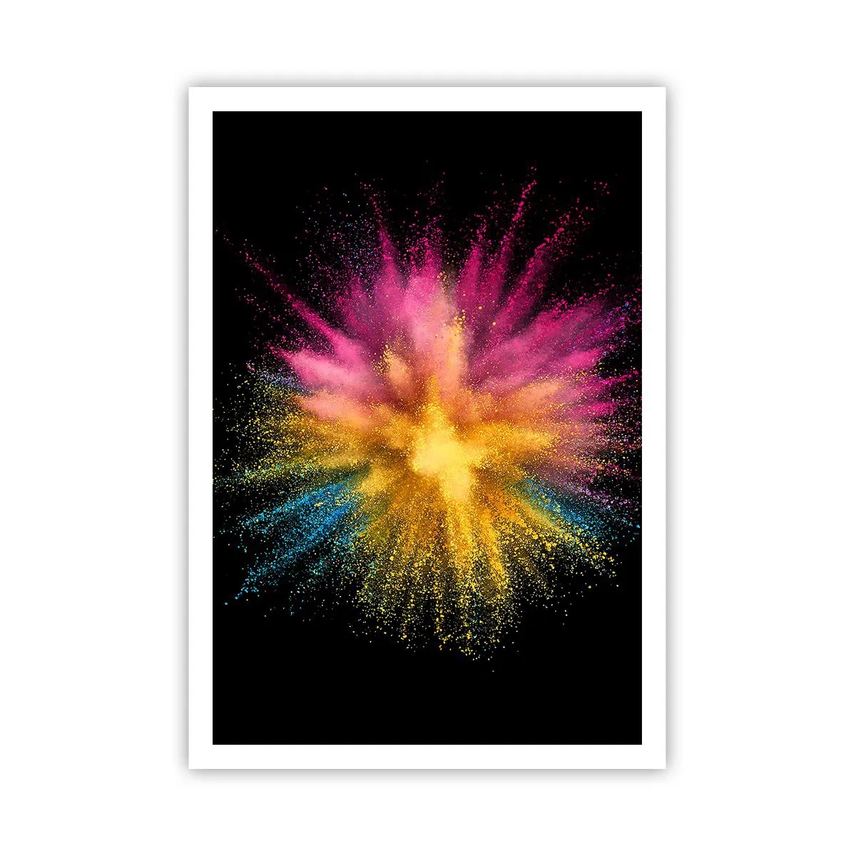 Poster - Nașterea culorii  - 70x100 cm