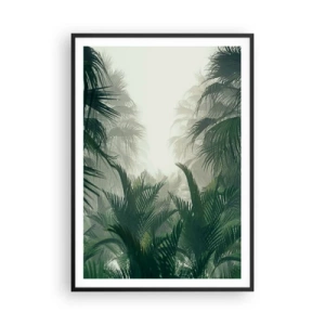 Poster în ramă neagră - Mister tropical - 70x100 cm