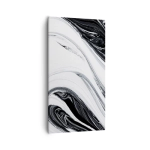 Tablou pe pânză - Combinație de contrarii - 55x100 cm