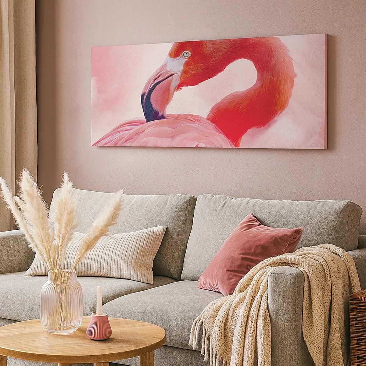 Tablou pe pânză - Frumusețea păsărilor - 30x30 cm