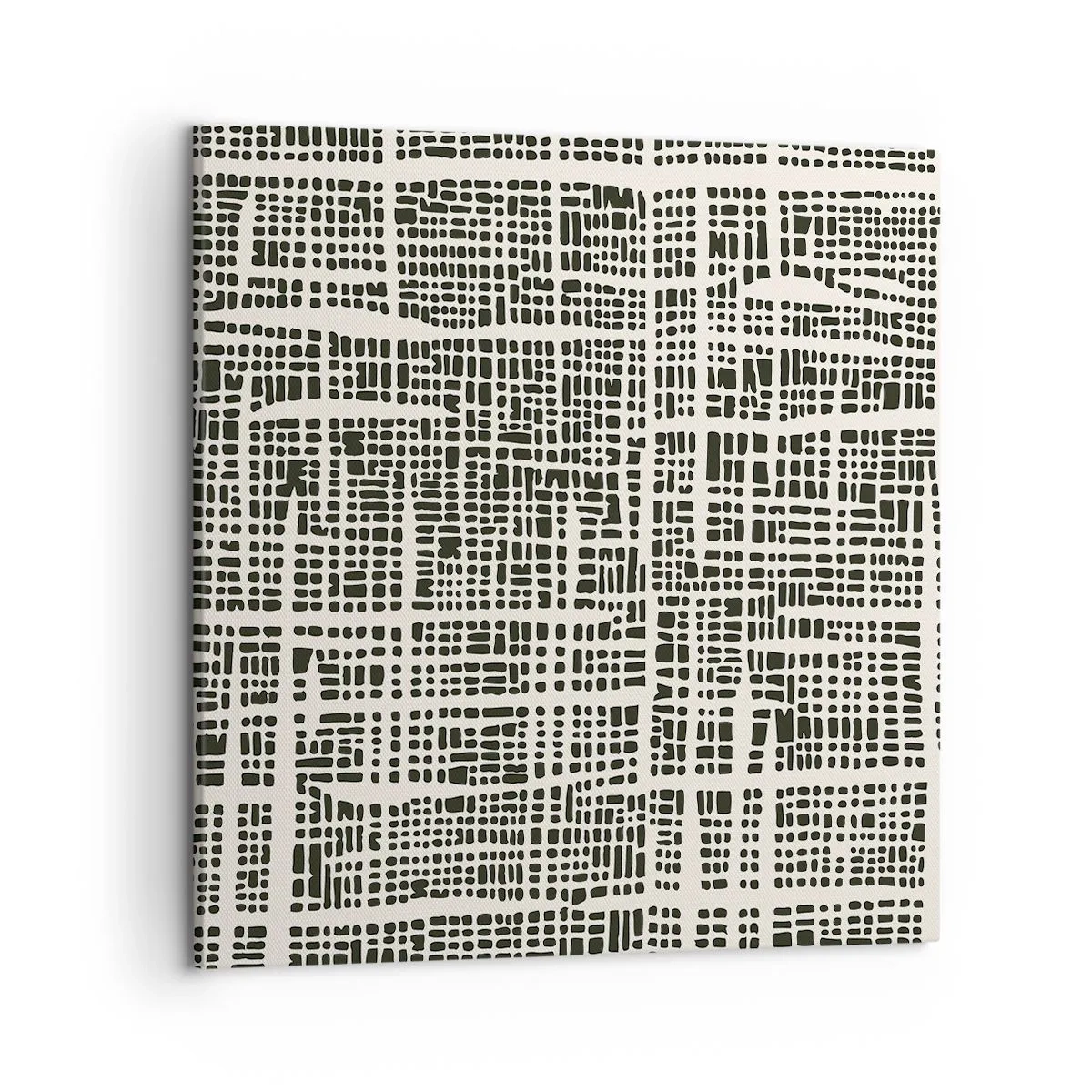 Tablou pe pânză - O compoziție țesută - 50x50 cm