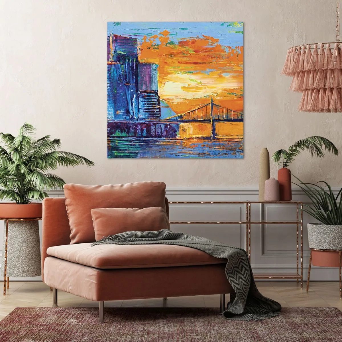 Tablou pe pânză - Cultură și natură - 60x60 cm