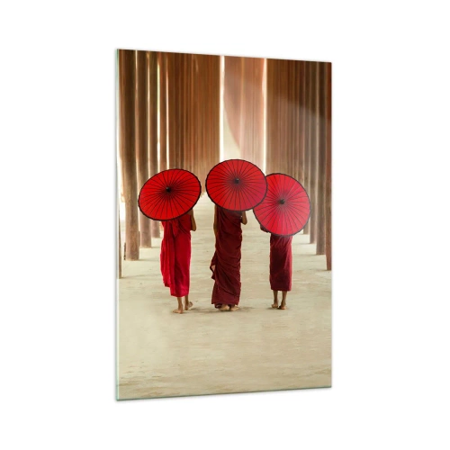 Tablou pe sticlă - Pe drumul spre Tărâmul Pur - 70x100 cm