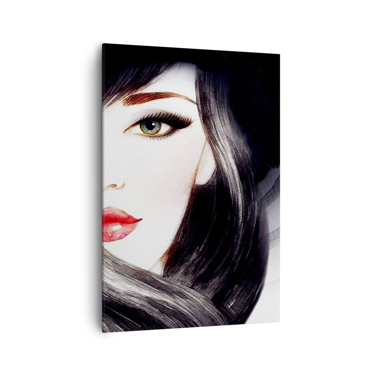 Tablou pe pânză - Privirea de safir - 70x100 cm