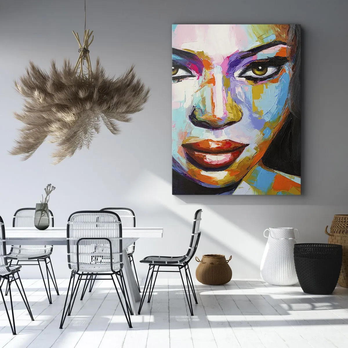 Tablou pe pânză - Nu-ți poți lua ochii de la - 50x70 cm