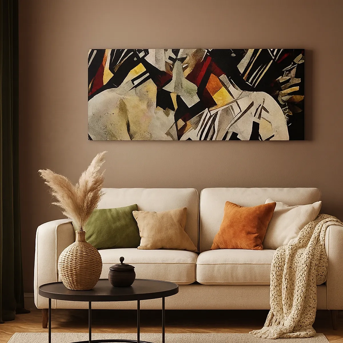 Tablou pe pânză - Sărut statuar - 30x30 cm