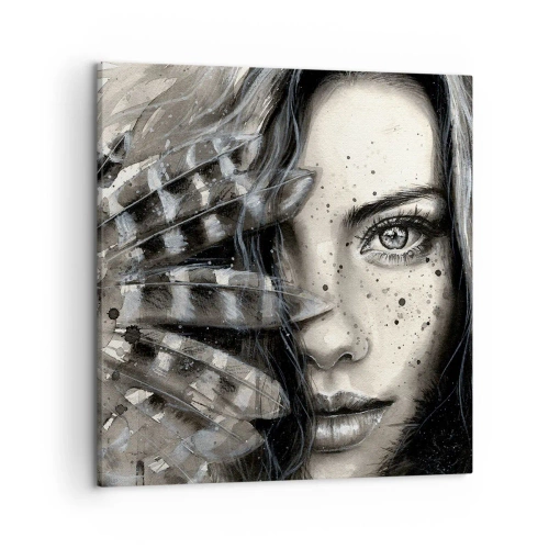 Tablou pe pânză - Frumusețe sălbatică - 50x50 cm