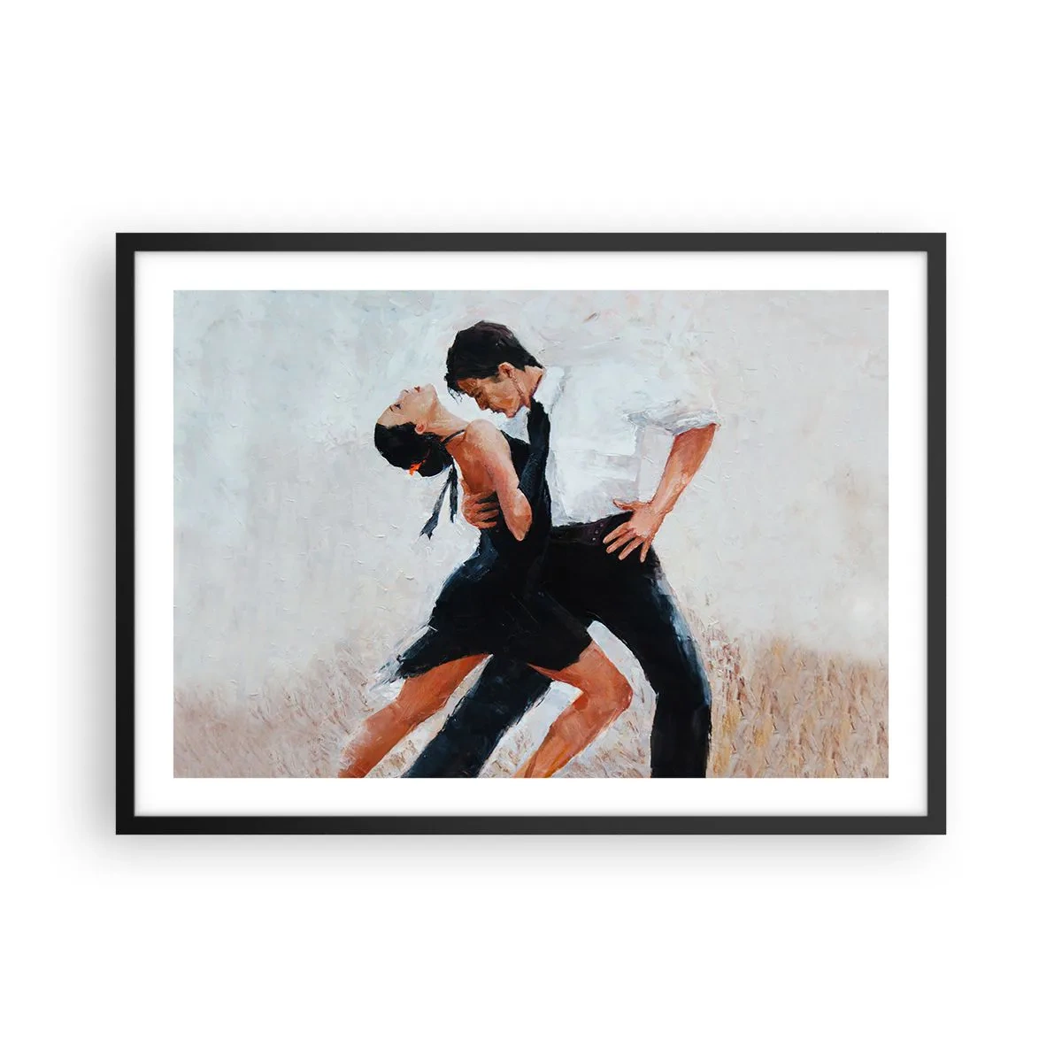 Poster în ramă neagră - Tangoul visurilor mele - 70x50 cm