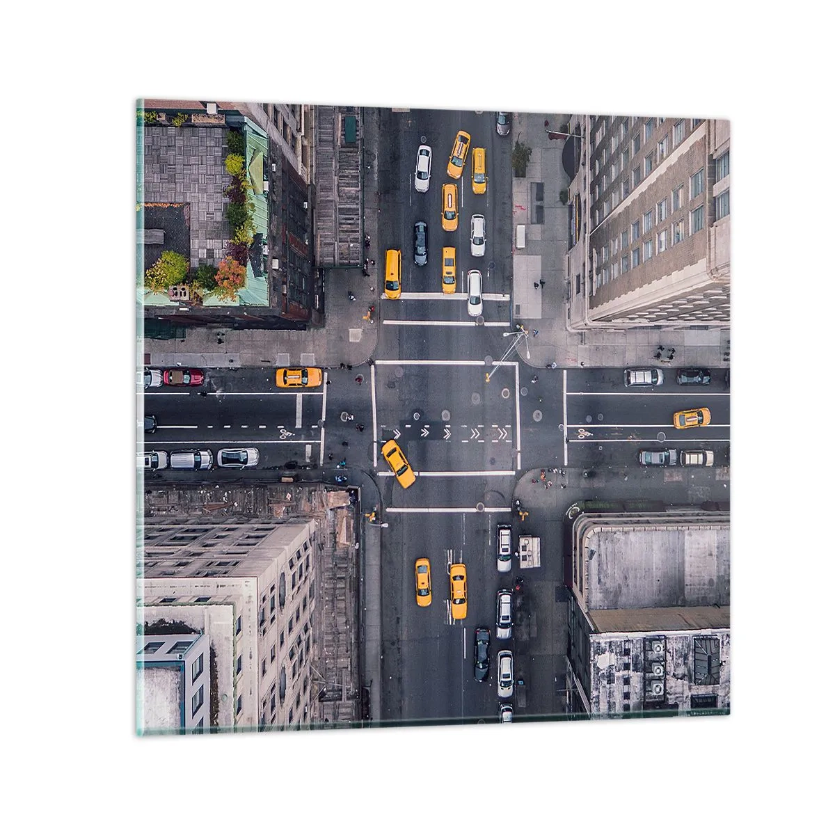 Tablou pe sticlă - O alegere simplă - 40x40 cm