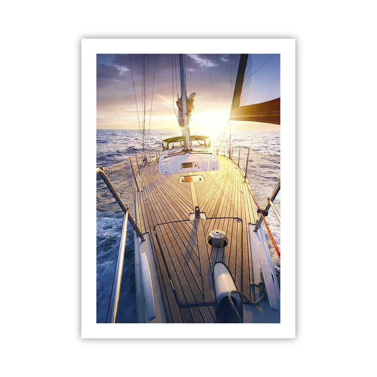 Poster - Alergând pe valuri - 50x70 cm